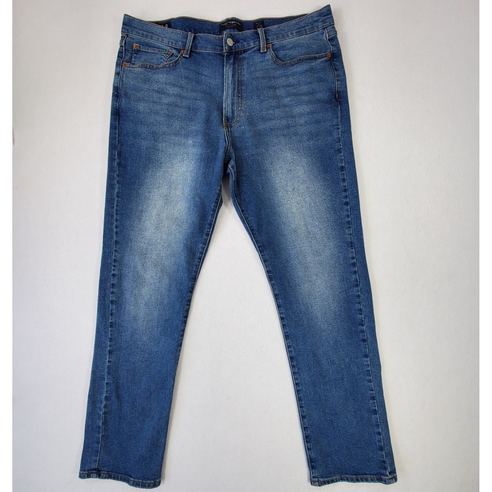 Lucky Brand 410 Athletic Slim Jeans Mens 36x32 Blue Stretch Denim